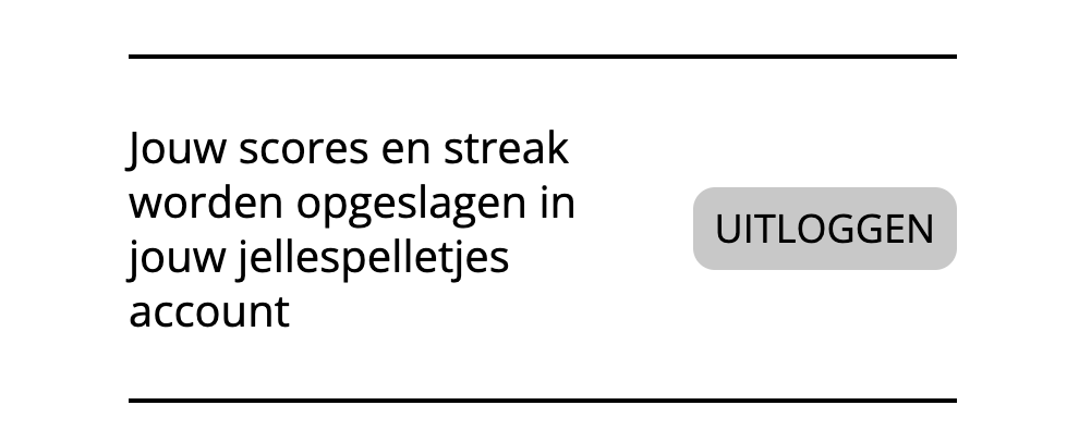 Instellingen waarin je bent ingelogd